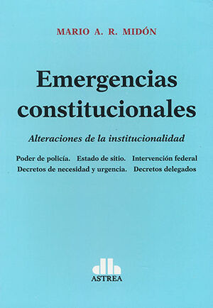 EMERGENCIAS CONSTITUCIONALES