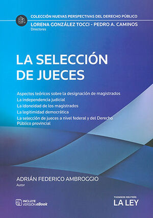 [9789870346937] SELECCIÓN DE JUECES, LA - 1.ª ED. 2024