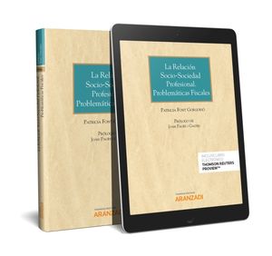 [9788491527374] RELACIÓN SOCIO-SOCIEDAD PROFESIONAL.  PROBLEMÁTICAS FISCALES (PAPEL + E-BOOK), LA