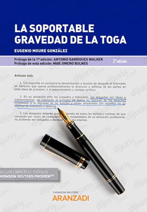 [9788413910727] SOPORTABLE GRAVEDAD DE LA TOGA, LA - 2.ª ED. 2021