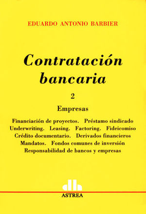 [9789709522969] CONTRATACIÓN BANCARIA 2 TOMOS