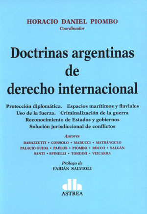 [9789877061383] DOCTRINAS ARGENTINAS DE DERECHO INTERNCIONAL