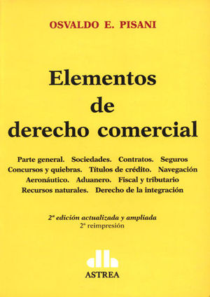 [9789505085842] ELEMENTOS DE DERECHO COMERCIAL