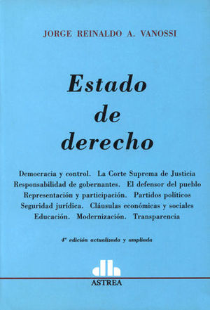 [9789505088423] ESTADO DE DERECHO