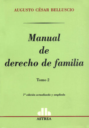 [9789505085798] MANUAL DE DERECHO DE FAMILIA