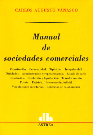 [9789505085545] MANUAL DE SOCIEDADES COMERCIALES