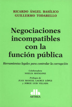 [9789877061369] NEGOCIACIONES INCOMPATIBLES CON LA FUNCION PÚBLICA