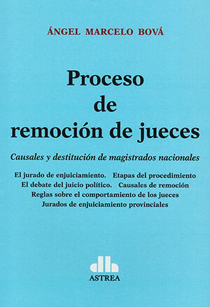 [9789877064490] PROCESO DE REMOCIÓN DE JUECES - 1.ª ED. 2023