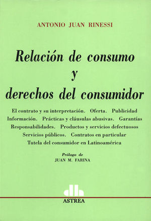[9789505087105] RELACION DE CONSUMO Y DERECHOS DEL CONSUMIDOR