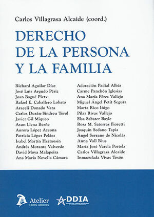 [9788418244100] DERECHO DE LA PERSONA Y LA FAMILIA