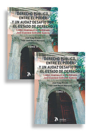 [9788419773357] DERECHO PÚBLICO, ENTRE EL PODER Y UN AUDAZ DESAFÍO POR EL ESTADO DE DERECHO (2 TOMOS) - 1.ª ED. 2023