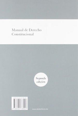 [9788492788927] MANUAL DE DERECHO CONSTITUCIONAL.