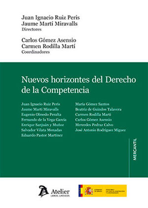 [9788418780059] NUEVOS HORIZONTES DEL DERECHO DE LA COMPETENCIA - 1.ª ED. 2022