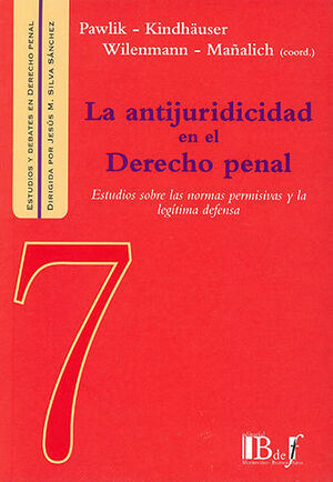 [9789974708198] ANTIJURIDICIDAD EN EL DERECHO PENAL, LA