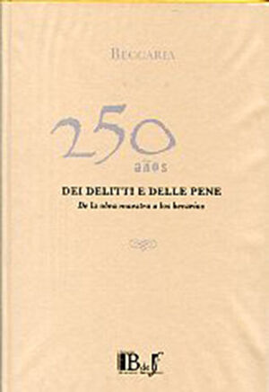 [9789974676688] BECCARIA 250 AÑOS DEI DELITTI E DELLE PENE
