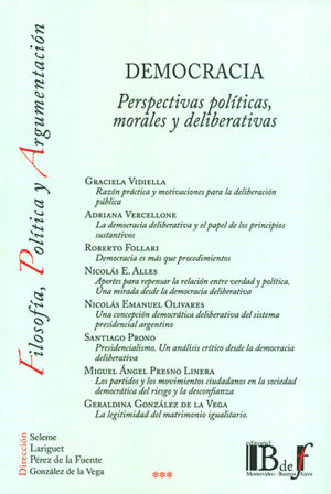 [9789974745223] DEMOCRACIA. PERSPECTIVAS POLÍTICAS, MORALES Y DELIBERATIVAS