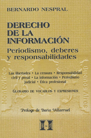 [9789879557273] DERECHO DE LA INFORMACIÓN