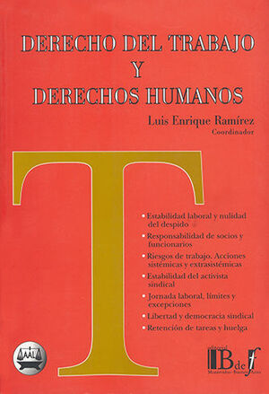 [9789974676152] DERECHO DEL TRABAJO Y DERECHOS HUMANOS
