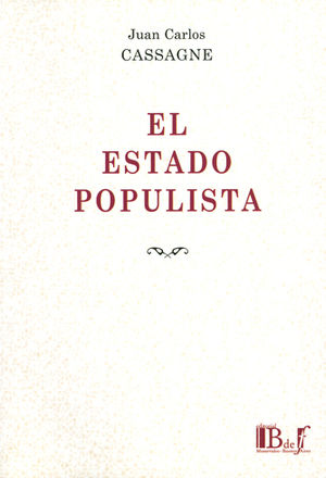 [9789974745131] ESTADO POPULISTA, EL