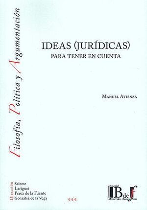 [9789915650814] IDEAS (JURÍDICAS) PARA TENER EN CUENTA - 1.ª ED. 2023