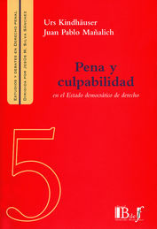 [9789974676725] PENA Y CULPABILIDAD EN EL ESTADO DEMOCRÁTICO DE DERECHO