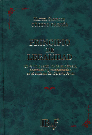 [9789974745681] PRINCIPIO DE LEGALIDAD - 1.ª ED. 2019