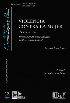 [9789974745513] VIOLENCIA CONTRA LA MUJER - 1.ª ED. 2018, 1.ª REIMP. 2019