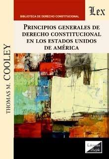 [9789563929126] PRINCIPIOS GENERALES DEL DERECHO CONSTITUCIONAL EN LOS ESTADOS UNIDOS DE AMÉRICA