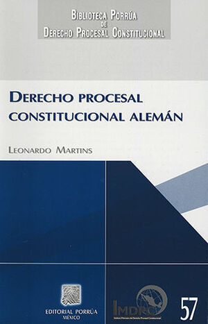 [9786070909191] DERECHO PROCESAL CONSTITUCIONAL ALEMAN