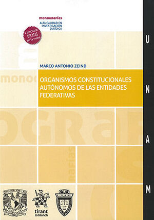 [9788413552774] ORGANISMOS CONSTITUCIONALES AUTÓNOMOS DE LAS ENTIDADES FEDERATIVAS