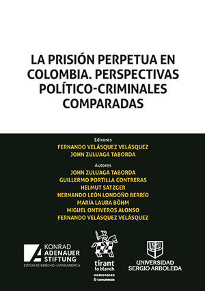 [9788411139014] PRISIÓN PERPETUA EN COLOMBIA, LA