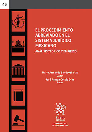 [9788413970844] PROCEDIMIENTO ABREVIADO EN EL SISTEMA JURÍDICO MEXICANO, EL - 1.ª ED. 2021