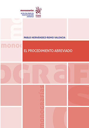 [9788413360362] PROCEDIMIENTO ABREVIADO, EL