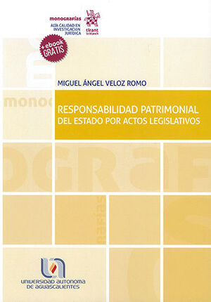 [9788413784069] RESPONSABILIDAD PATRIMONIAL DEL ESTADO POR ACTOS LEGISLATIVOS