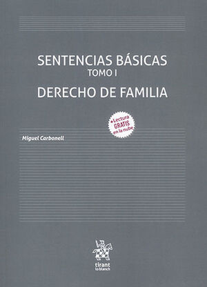 [9788413558431] SENTENCIAS BÁSICAS - DERECHO DE FAMILIA - TOMO I