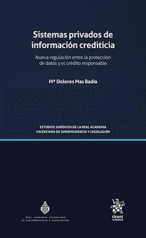 [9788413786254] SISTEMAS PRIVADOS DE INFORMACIÓN CREDITICIA