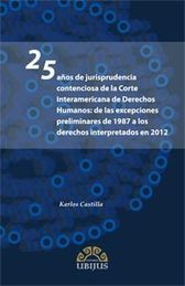 [9786078127825] 25 AÑOS DE JURISPRUDENCIA CONTENCIOSA DE LA CORTE INTERAMERICANA DE DERECHOS HUMANOS - 1.ª ED. 2013