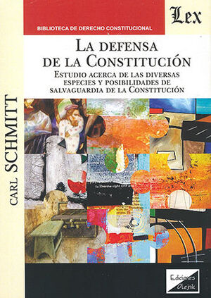 [9789564075310] DEFENSA DE LA CONSTITUCIÓN - 1.ª ED. 2024