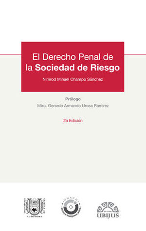 [9786078615094] DERECHO PENAL DE LA SOCIEDAD DE RIESGO, EL - 2.ª ED. 2019