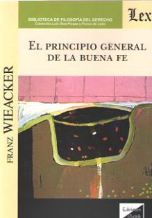 [9789563924305] PRINCIPIO GENERAL DE LA BUENA FE, EL - 1.ª ED. 2019